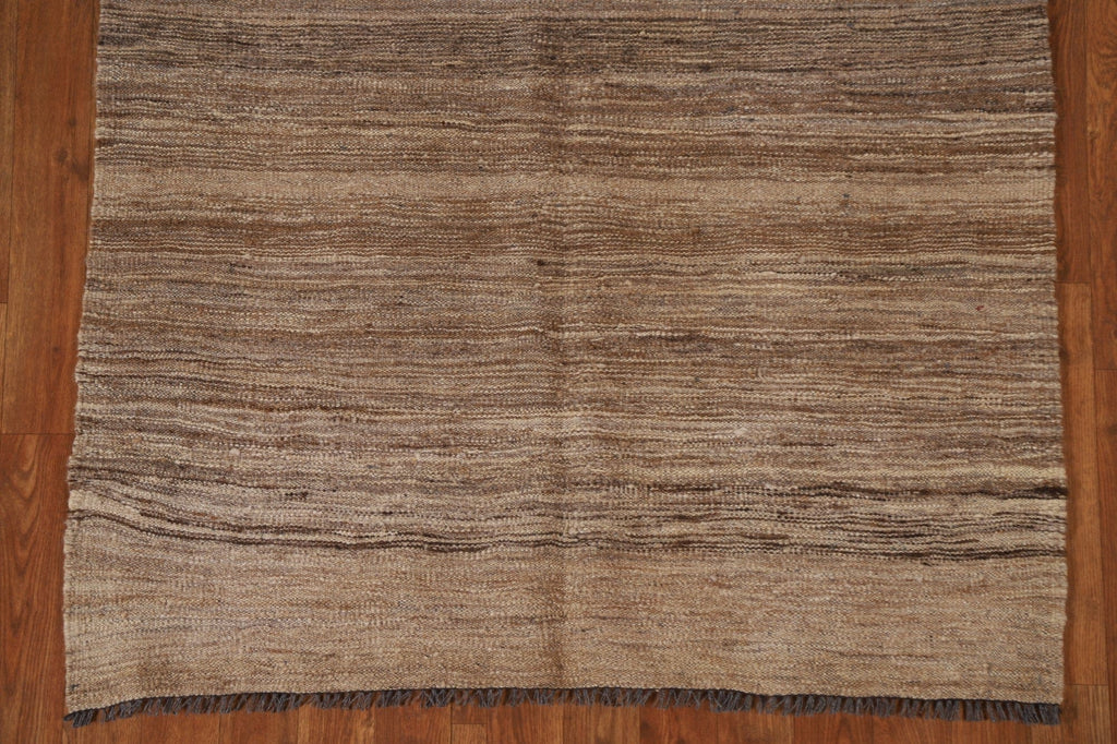 Earth Tone Kilim Oriental Area Rug 4x5