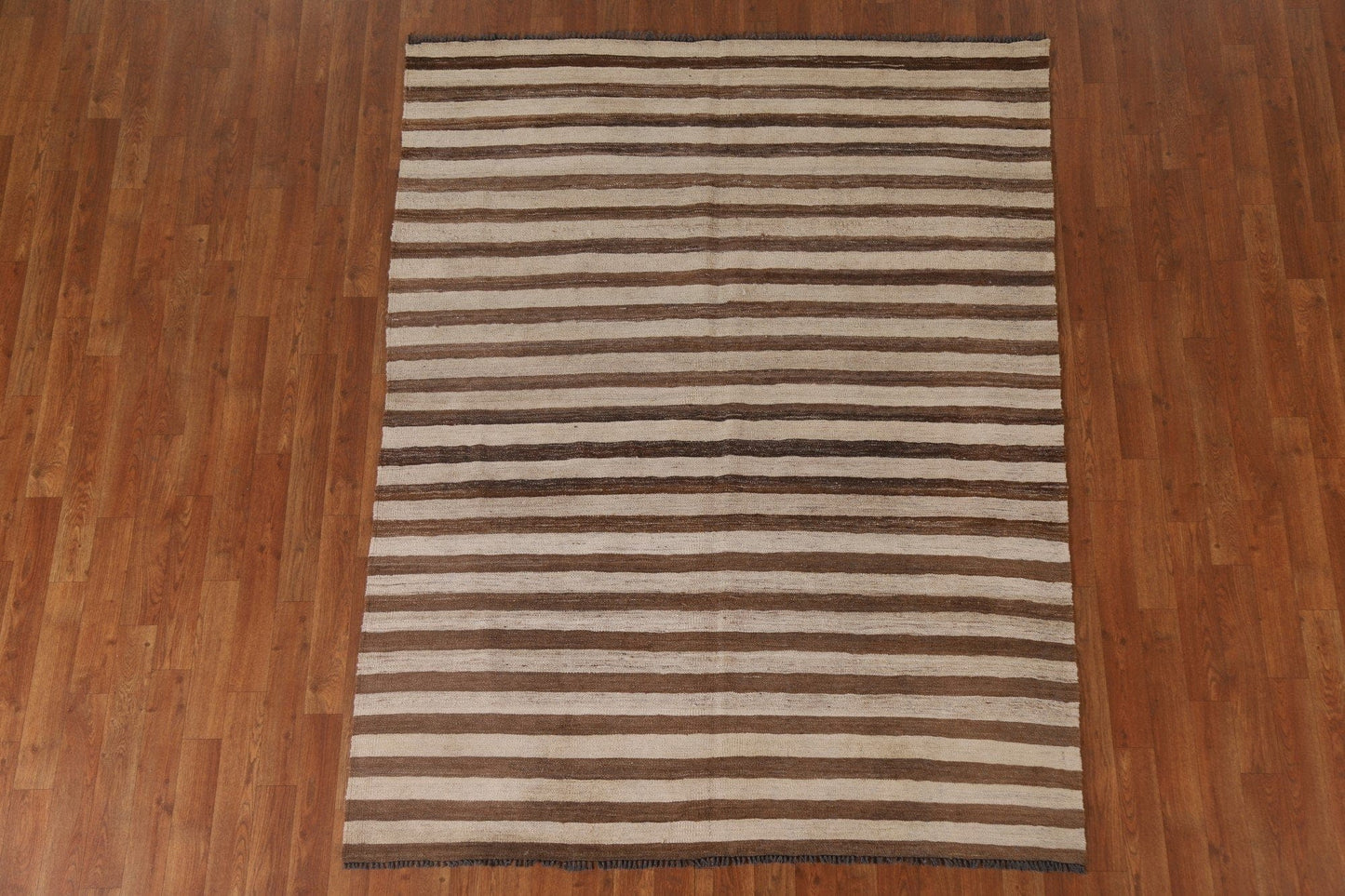 Striped Kilim Modern Area Rug 5x7