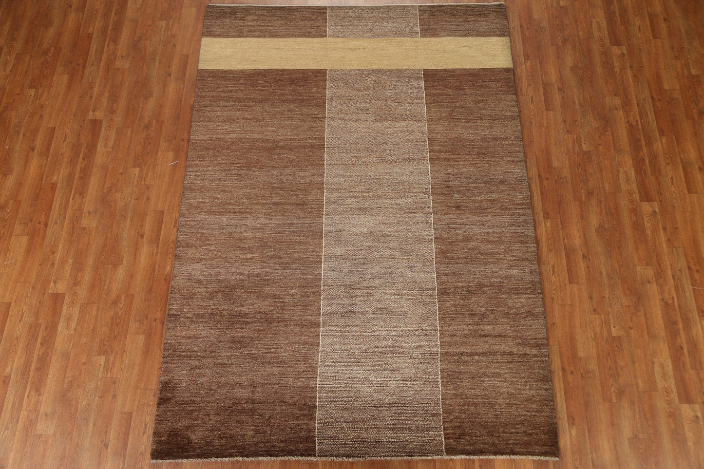 Modern Gabbeh Vegetable Dye Area Rug 6x8