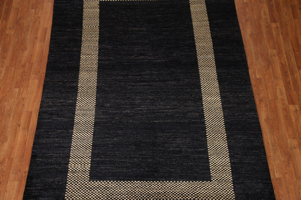 Vegetable Dye Gabbeh Oriental Area Rug 7x10