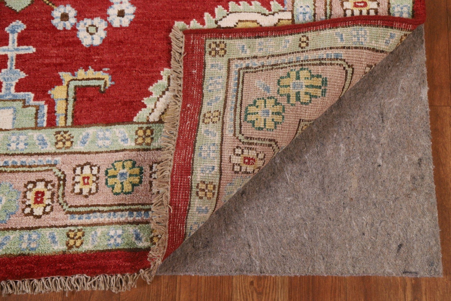 Vegetable Dye Oushak Turkish Area Rug 5x6