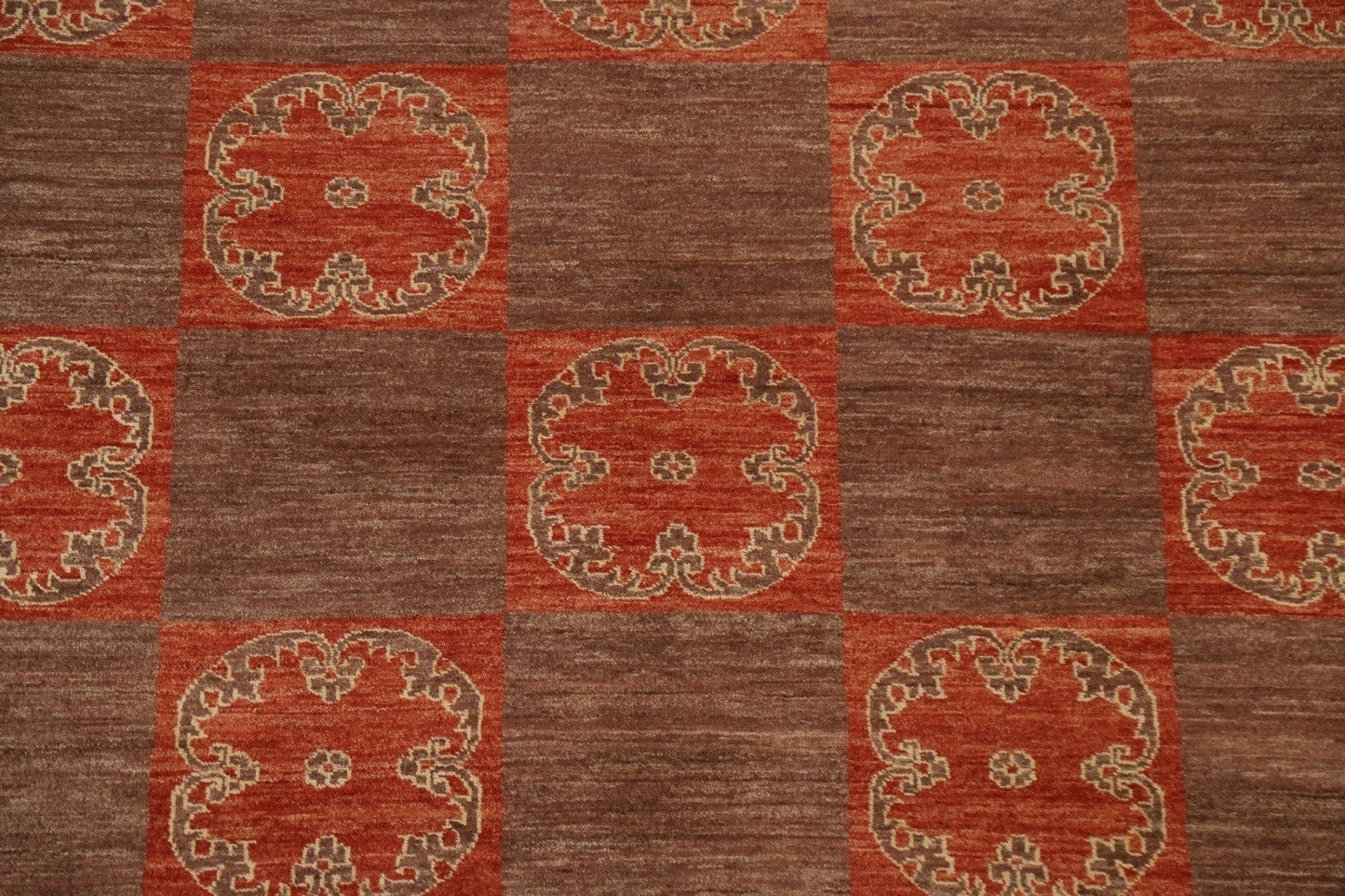 Vegetable Dye Gabbeh Modern Area Rug 6x9