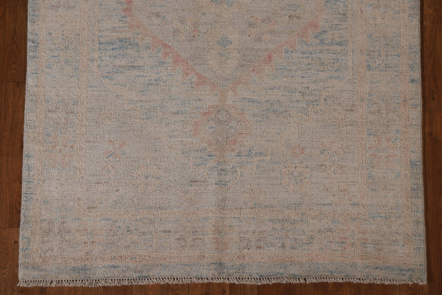 Vegetable Dye Oushak Turkish Area Rug 4x6