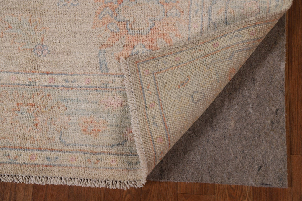 Vegetable Dye Oushak Turkish Area Rug 4x6