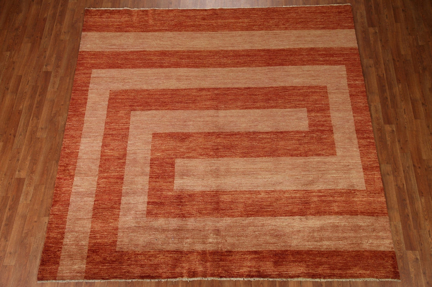 Vegetable Dye Gabbeh Square Area Rug 8x8