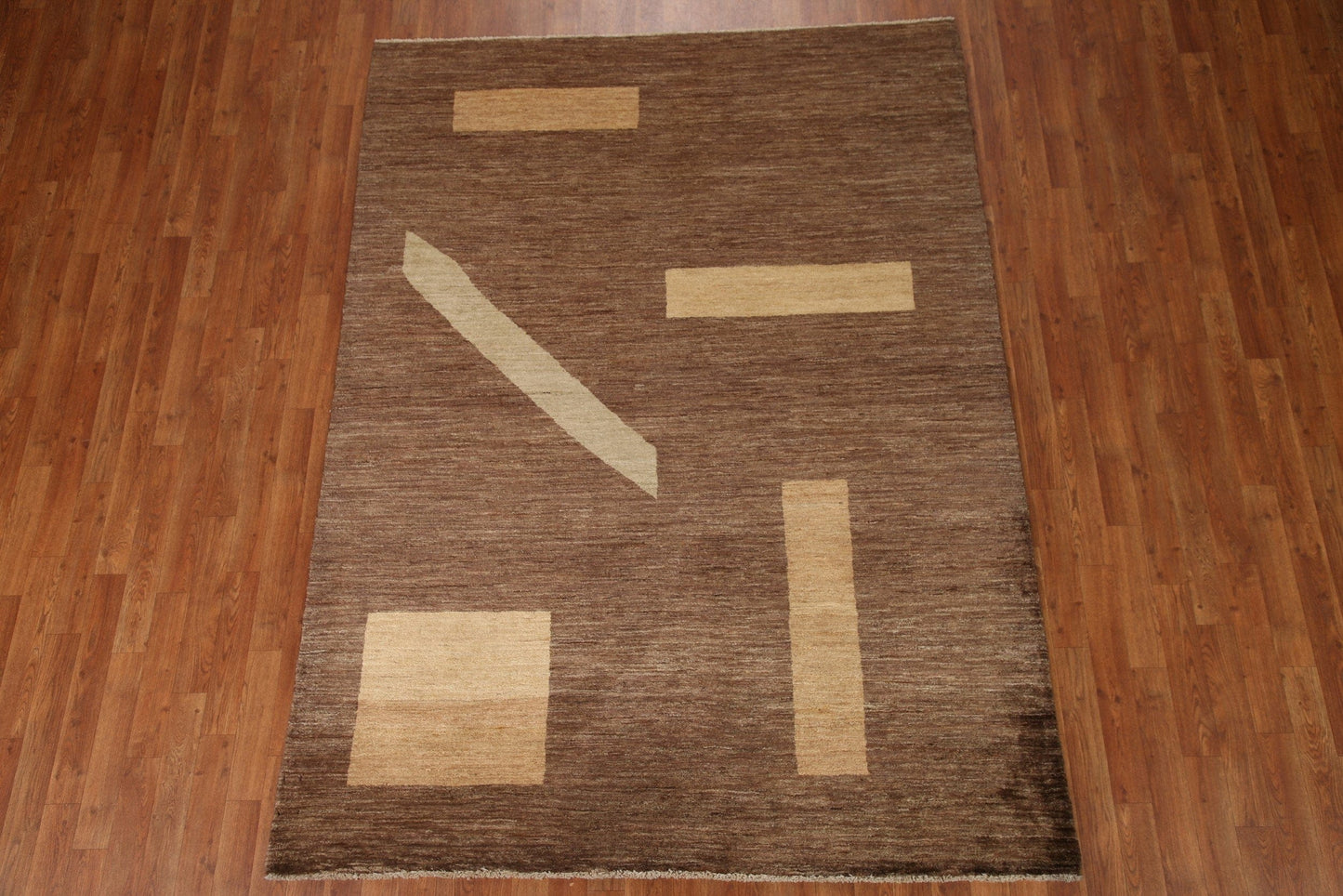 Modern Gabbeh Vegetable Dye Area Rug 6x8