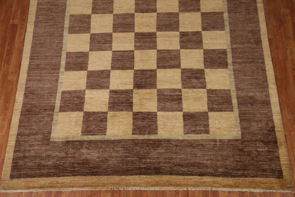 Vegetable Dye Gabbeh Square Area Rug 8x8