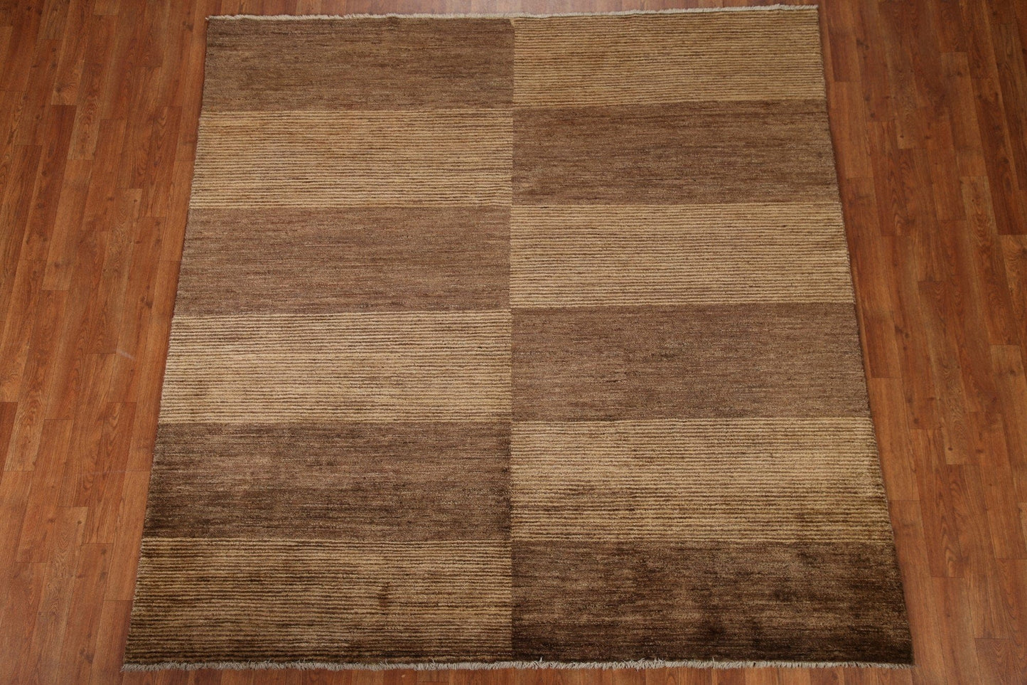 Modern Gabbeh Vegetable Dye Area Rug 7x7