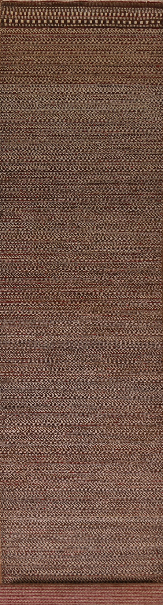 Modern Gabbeh Oriental Runner Rug 3x17