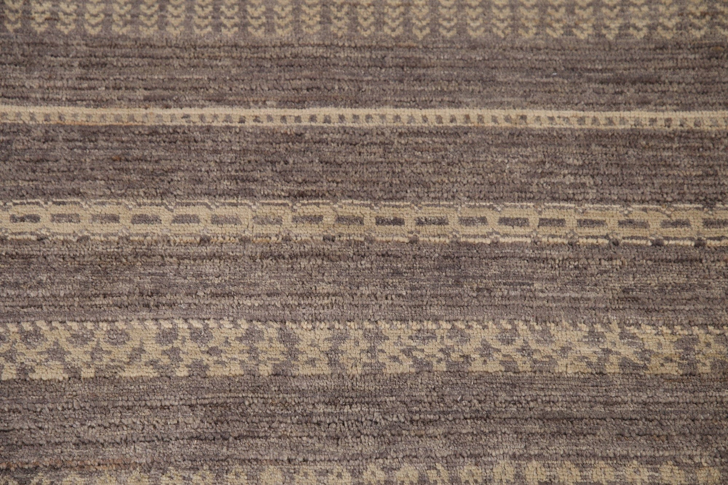 Striped Modern Gabbeh Square Area Rug 3x3