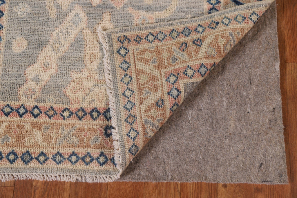 Vegetable Dye Oushak Oriental Runner Rug 3x12