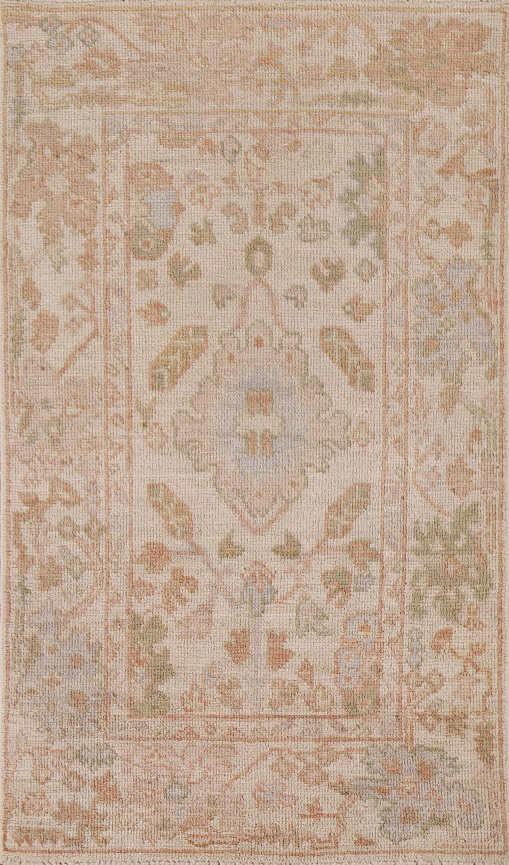 Vegetable Dye Oushak Oriental Area Rug 3x5