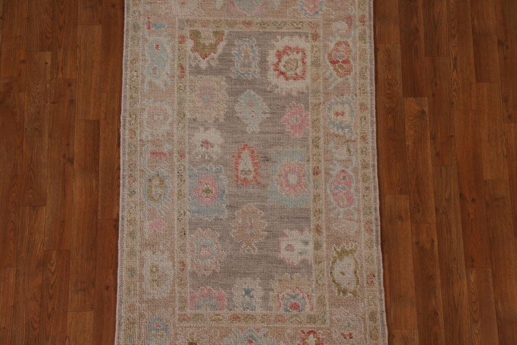 Vegetable Dye Oushak Oriental Area Rug 3x5