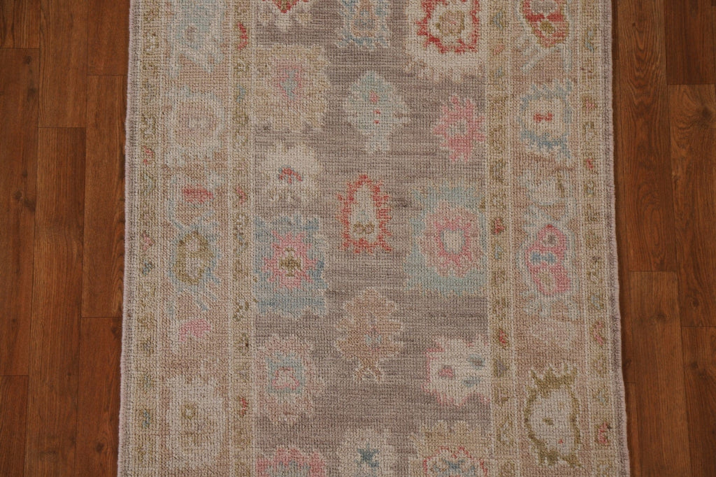 Vegetable Dye Oushak Oriental Area Rug 3x5