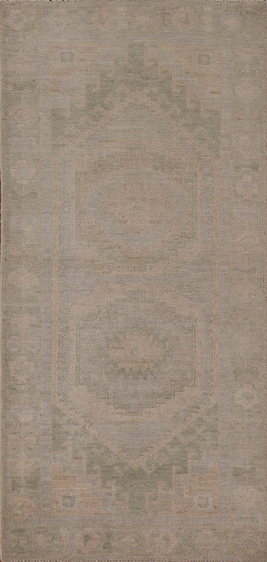 Vegetable Dye Oushak Oriental Area Rug 3x6