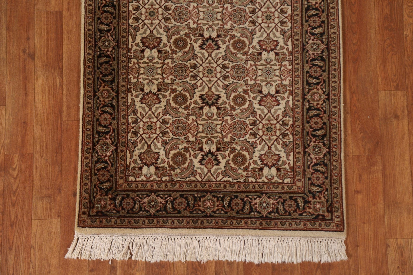 Handmade Wool Tabriz Oriental Runner Rug 3x8