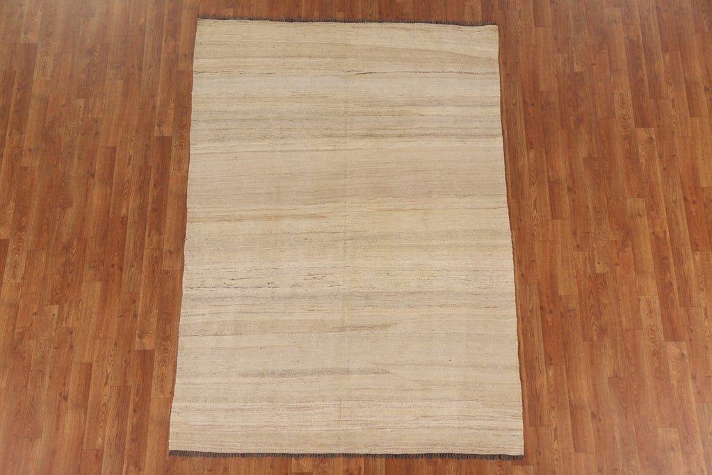 Earth Tone Kilim Oriental Area Rug 5x7