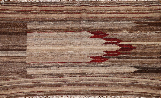 Earth Tone Kilim Oriental Rug 2x4