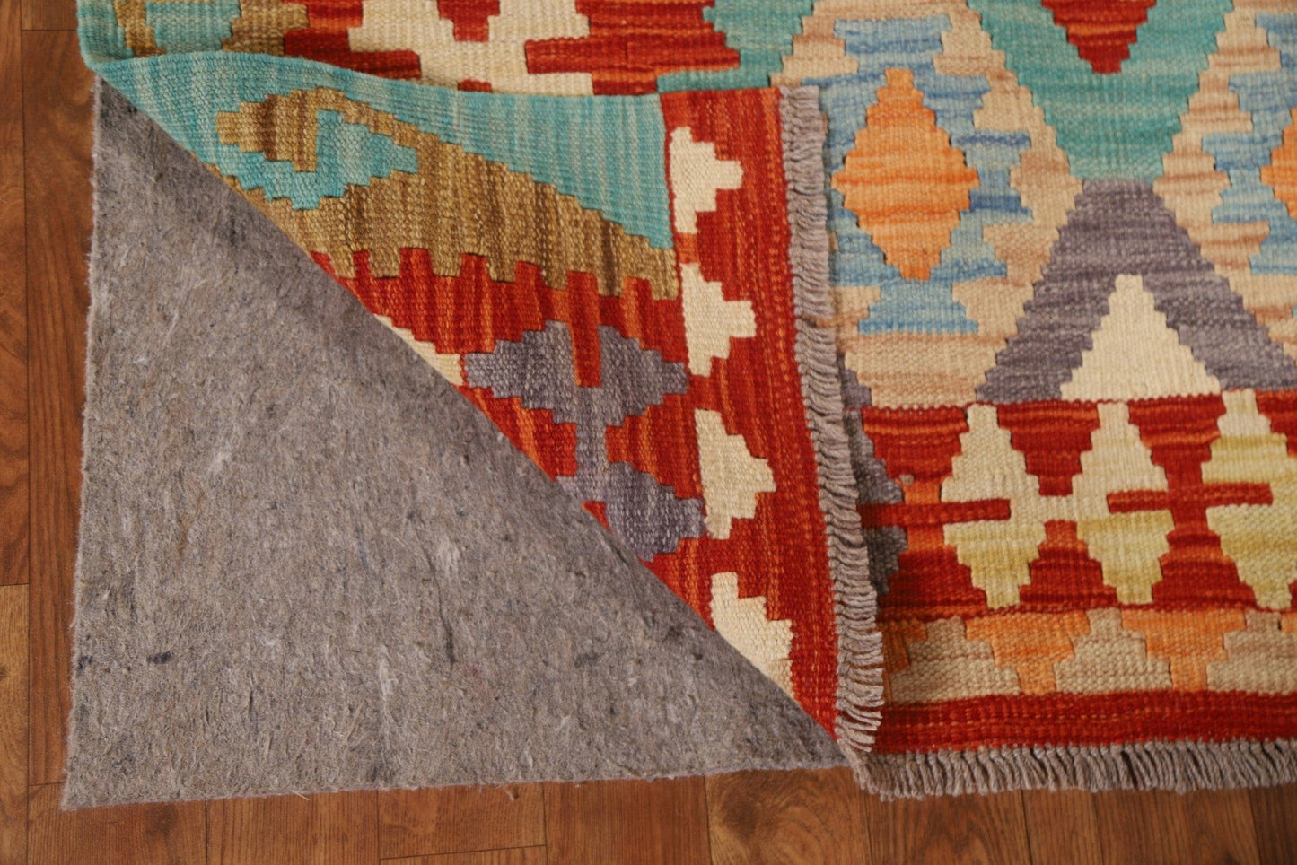 Geometric Kilim Oriental Area Rug 4x6