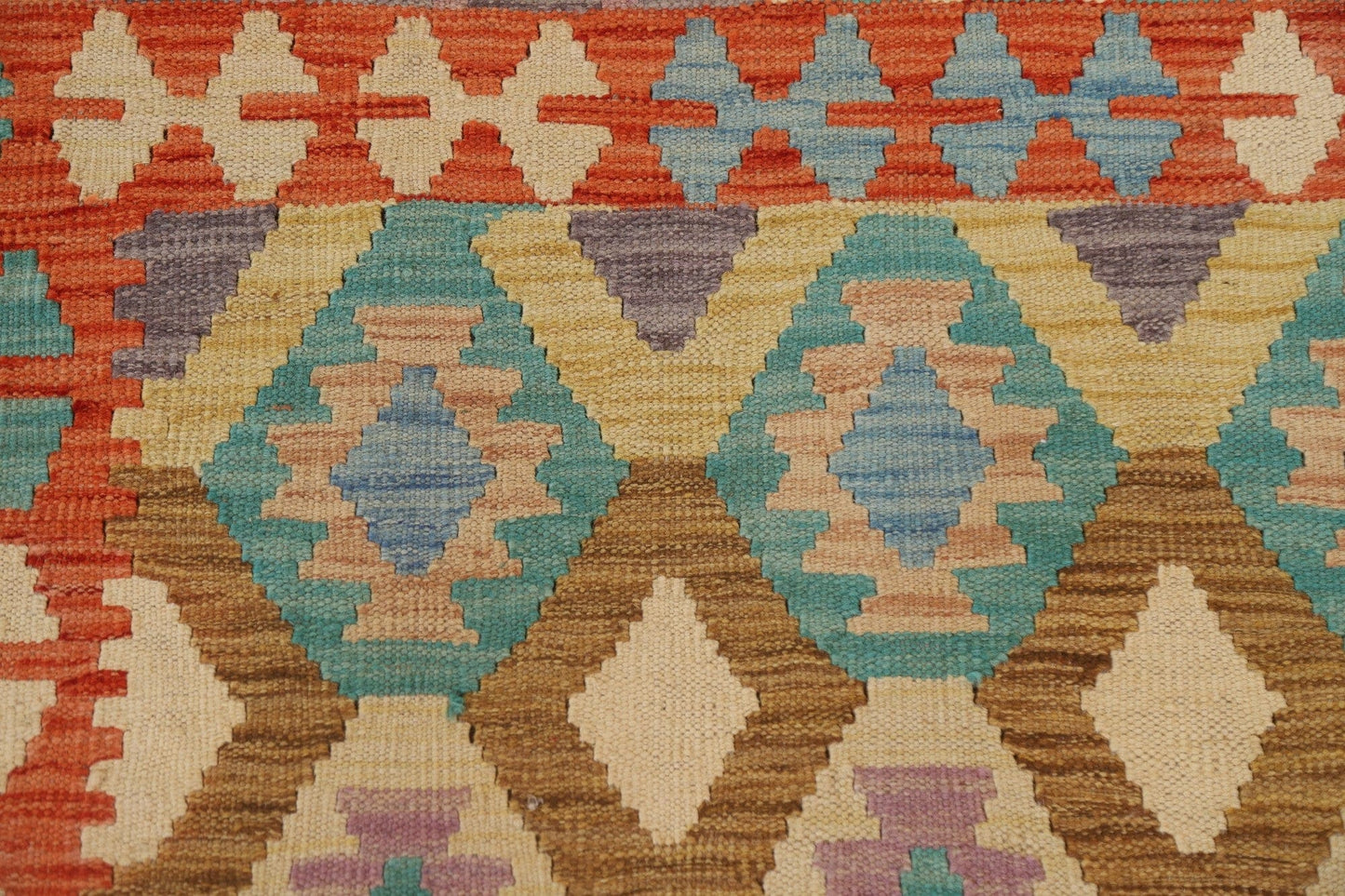 Geometric Kilim Oriental Area Rug 4x6