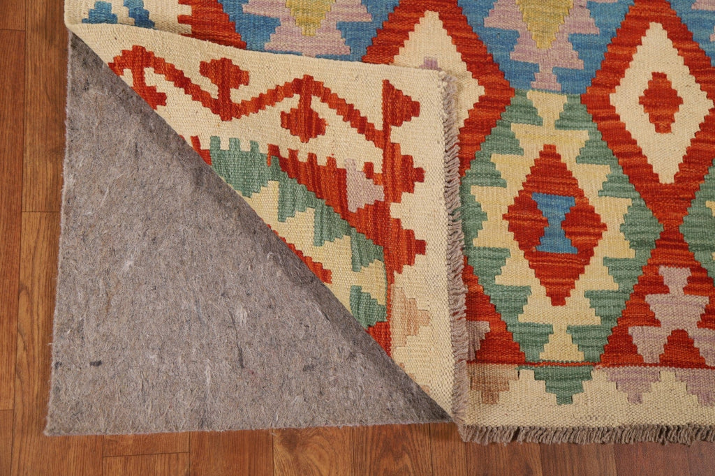 Multi-Color Kilim Oriental Area Rug 4x7