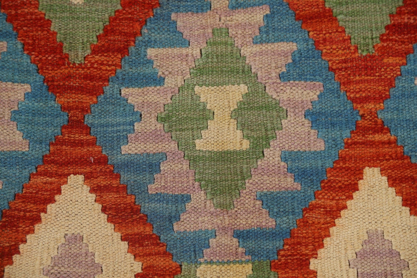 Multi-Color Kilim Oriental Area Rug 4x7