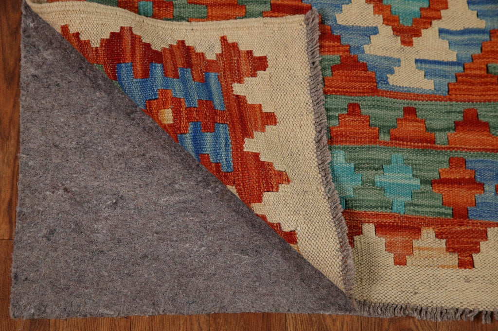 Handmade Wool Kilim Oriental Area Rug 4x7