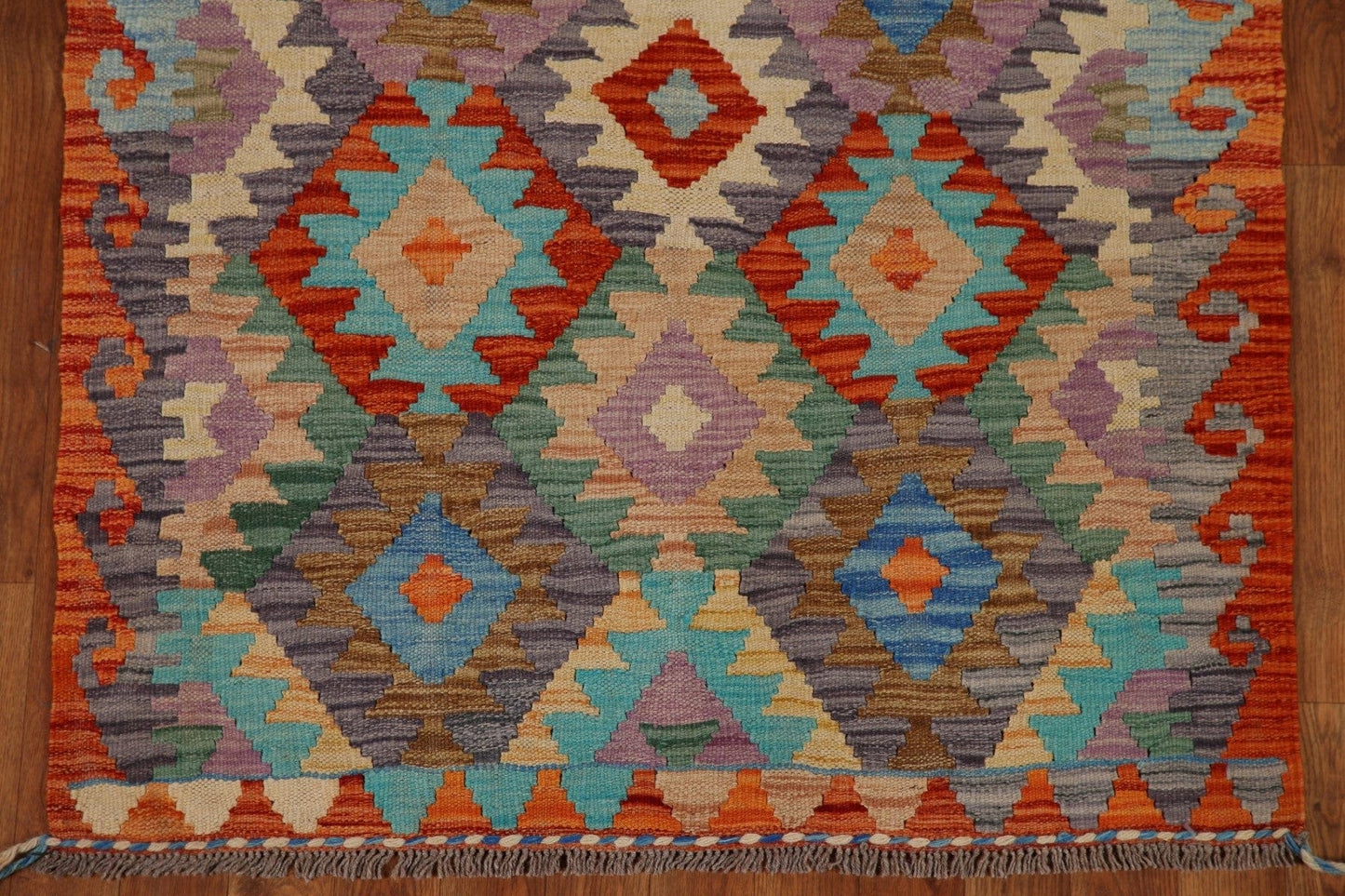 Geometric Kilim Oriental Area Rug 3x5