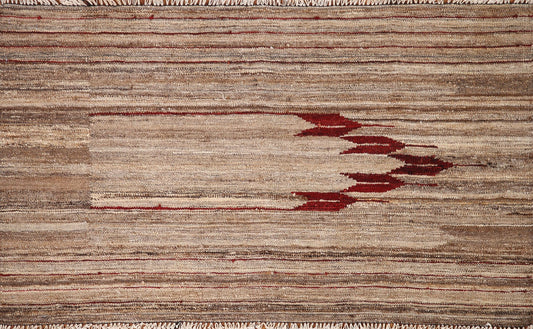 Earth Tone Kilim Oriental Rug 2x4