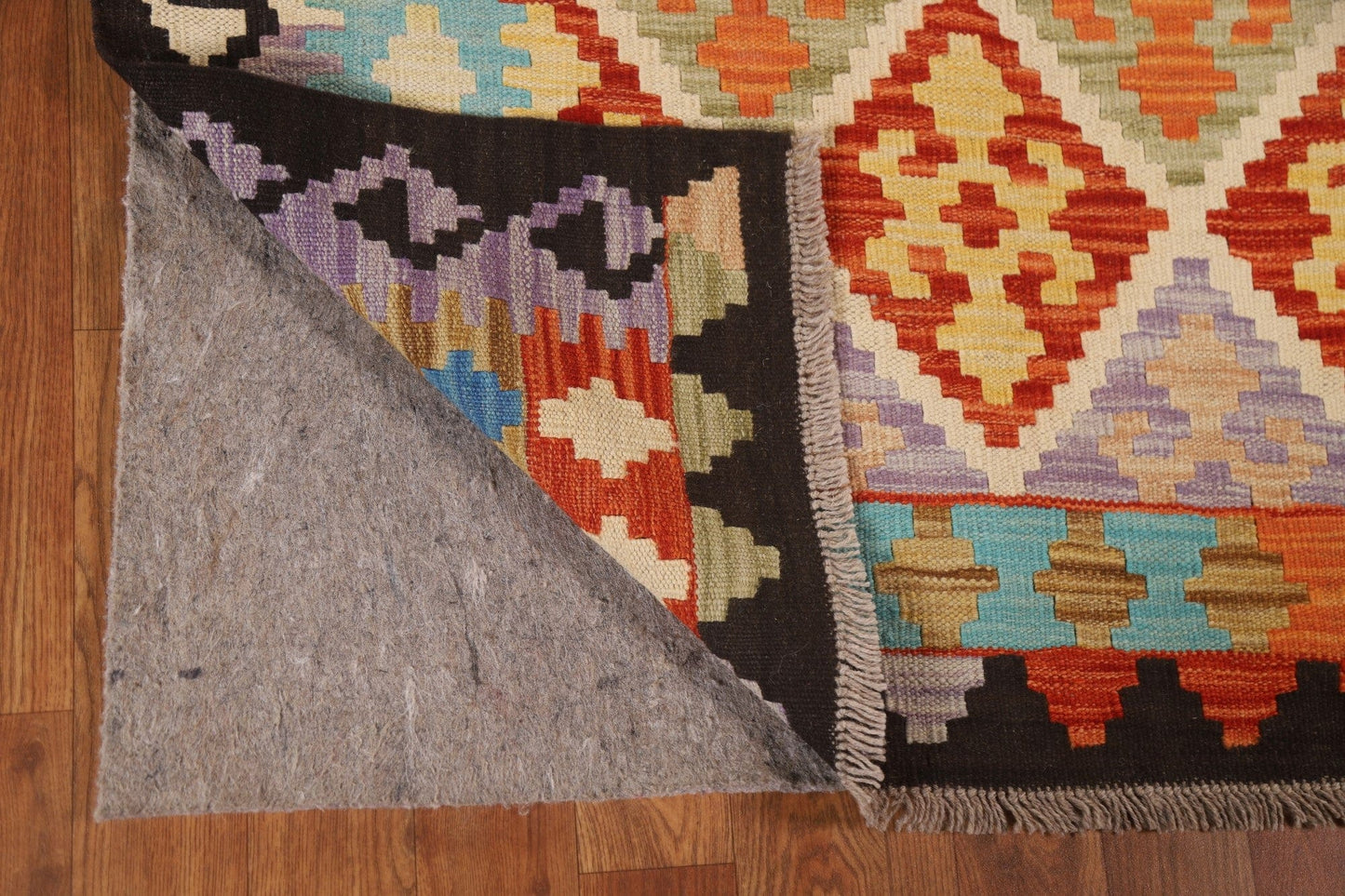 Hand-Woven Kilim Oriental Area Rug 3x5