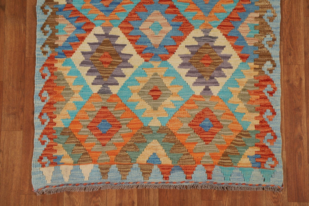 South Western Kilim Oriental Wool Rug 3x5