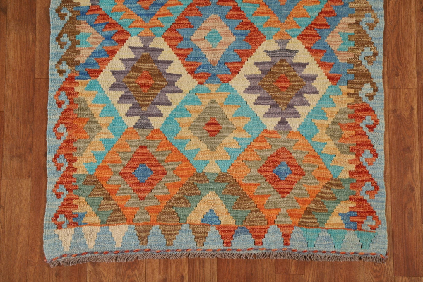 South Western Kilim Oriental Wool Rug 3x5