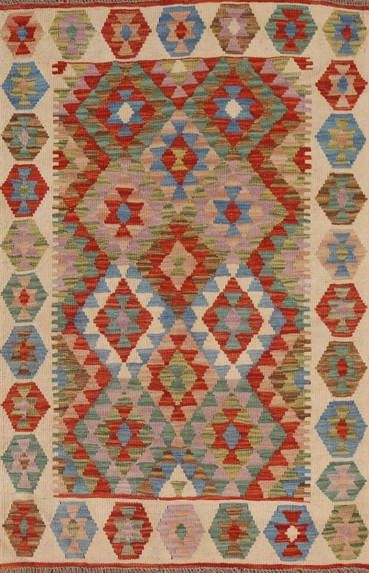 South Western Kilim Oriental Area Rug 3x5