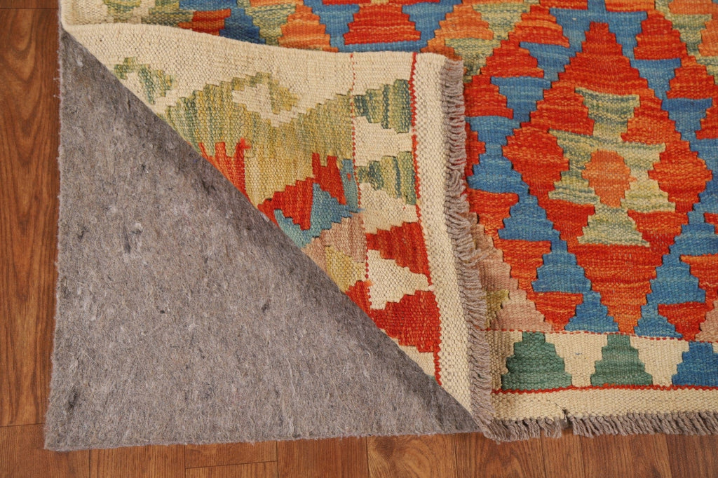 Multi-Color Kilim Geometric Area Rug 3x5