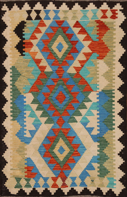 South Western Kilim Oriental Area Rug 3x5