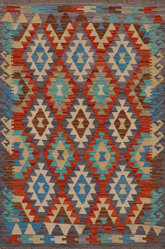 South Western Kilim Oriental Area Rug 3x5