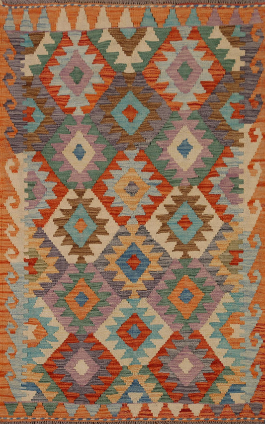 South Western Kilim Oriental Area Rug 3x5