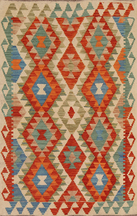 South Western Kilim Oriental Area Rug 3x5