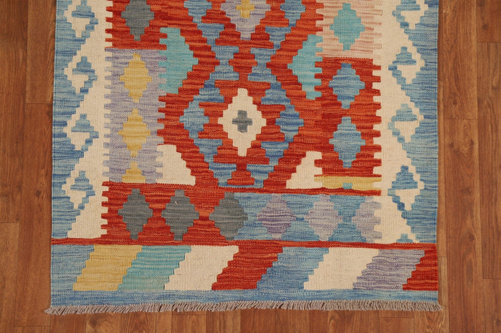 Geometric Kilim Oriental Area Rug 3x5