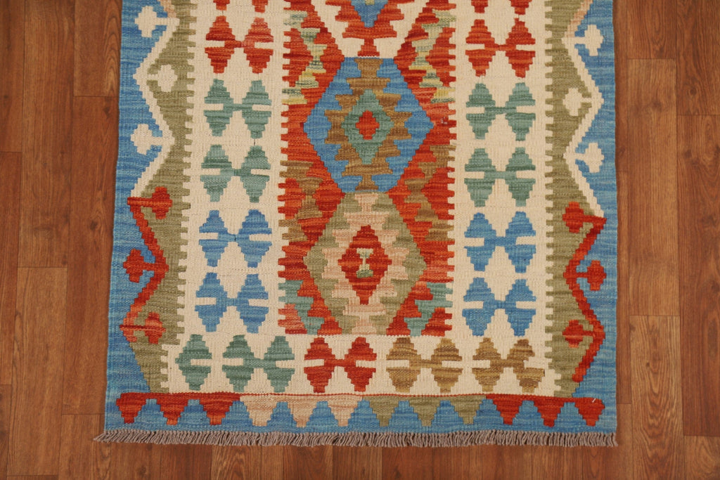 Geometric Kilim Oriental Area Rug 3x5