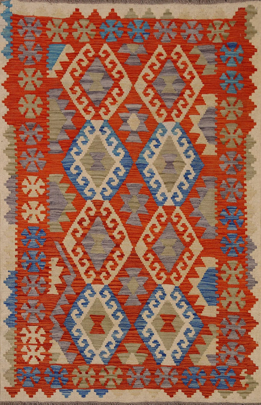 South Western Kilim Oriental Area Rug 3x5