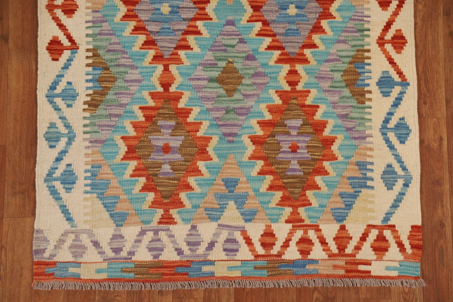 South Western Kilim Oriental Wool Rug 3x5