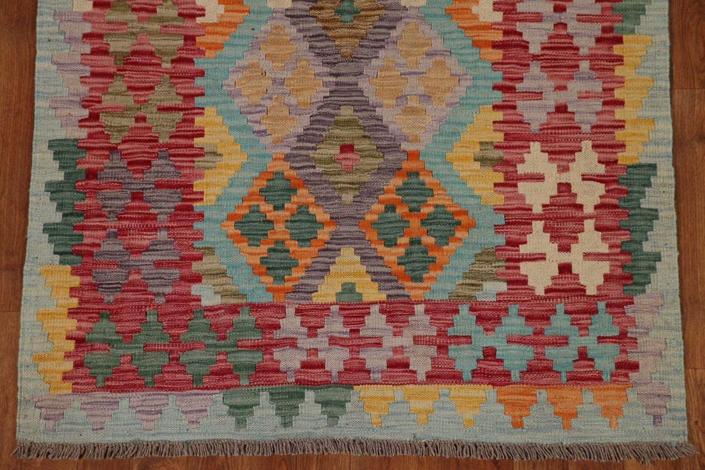 Geometric Kilim Oriental Area Rug 3x5