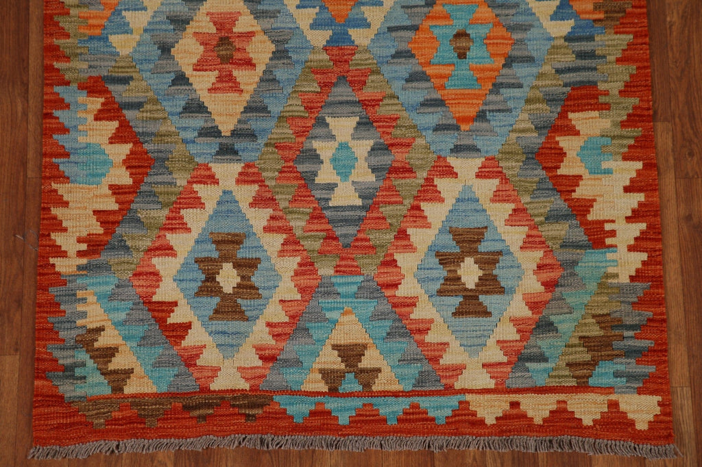 Geometric Kilim Oriental Area Rug 3x5