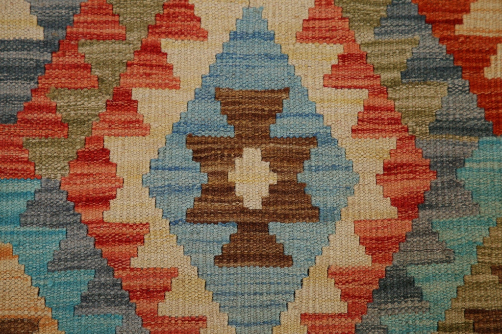 Geometric Kilim Oriental Area Rug 3x5