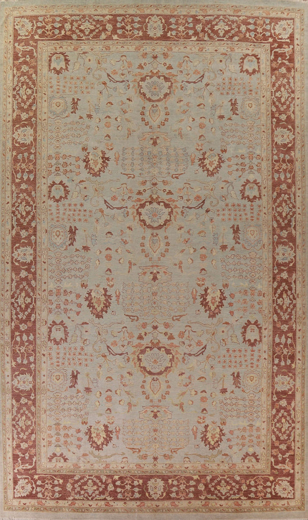 Vegetable Dye Heriz Serapi Oriental Large Rug 12x18