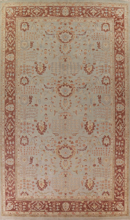 Vegetable Dye Heriz Serapi Oriental Large Rug 12x18