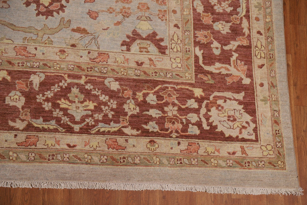 Vegetable Dye Heriz Serapi Oriental Large Rug 12x18