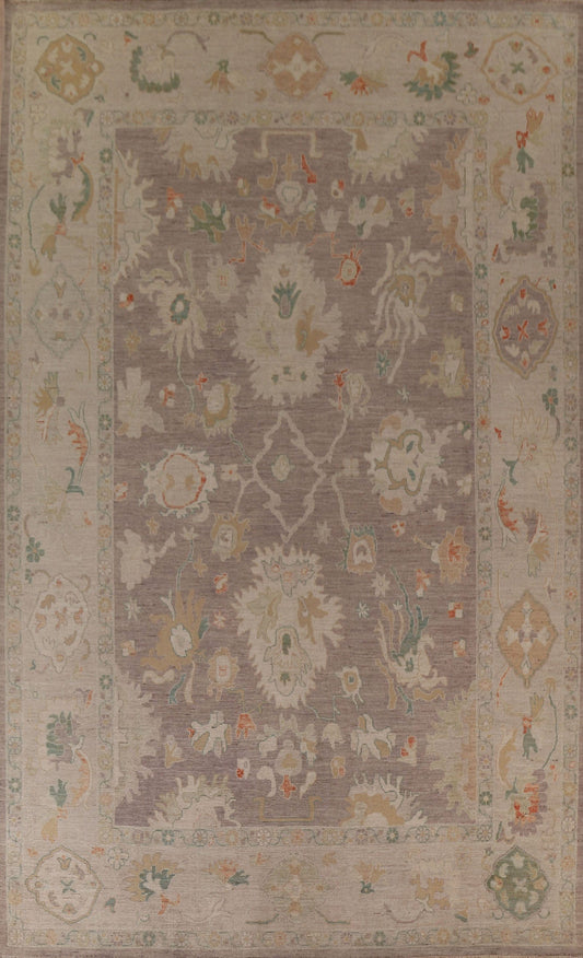 Vegetable Dye Oushak Large Area Rug 10x14