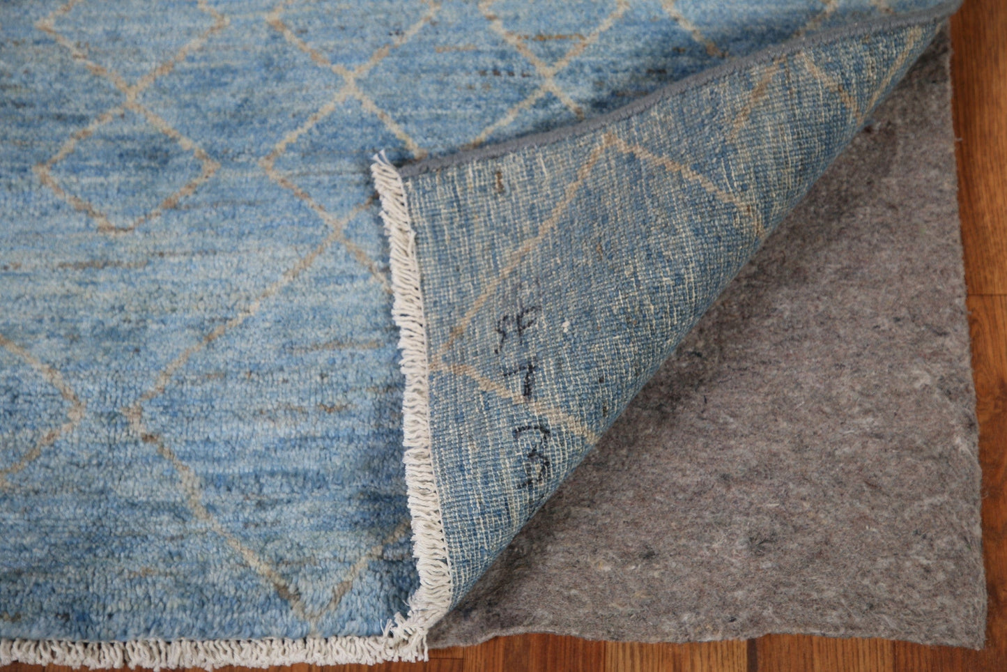 Blue Modern Gabbeh Oriental Area Rug 3x5